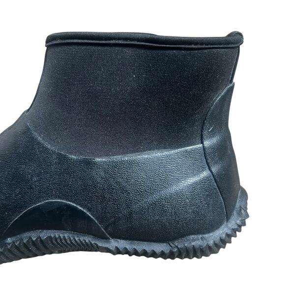 Red Head Brand Co. Black Mallard Rubber Neoprene Boots Sz 10 Booties Waterproof - Picture 8 of 13